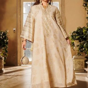 Abaya Al-Majdouline élégante de Dubaï