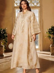 Abaya Dubaï Al-Majdouline, design sophistiqué et unique