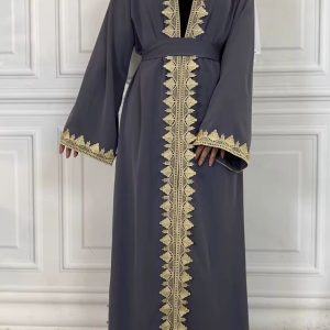 Abaya Al-Jawhara Dubai en style kimono