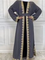 Kimono Al-Jawhara, abaya élégante pour femmes