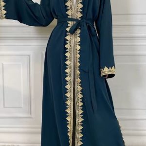 Abaya Dubai Kimono Khadija élégante et moderne
