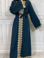 Abaya Dubai Khadija, vêtement traditionnel revisité