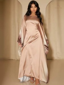 Abaya Dubaï Rimal Al-Dhahab élégante et raffinée