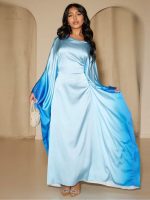 Abaya Dubaï en tissu léger et fluide