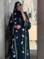 Abaya Zahra Al-Layl élégante et raffinée