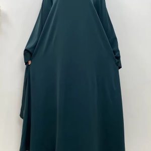 Kimono vert émeraude, style moderne et confortable