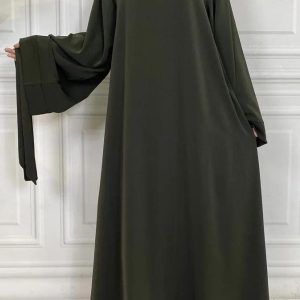 Kimono vert olive pour un style chic et décontracté