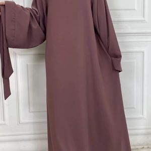 Kimono fluide Violet Poudré, parfait pour toutes occasions