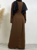 Abaya marron, pièce polyvalente pour votre garde-robe