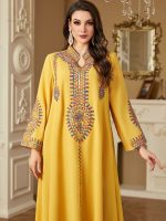 Robe Al-Marwa avec design contemporain pour femmes