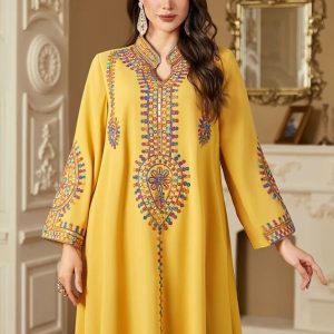 Robe Al-Marwa avec design contemporain pour femmes