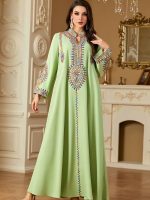 Robe Al-Zaytoun pour occasions spéciales
