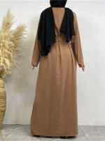 Abaya taupe, un choix polyvalent pour votre garde-robe
