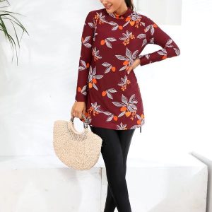 Burkini 3 pièces Flora avec motif floral élégant