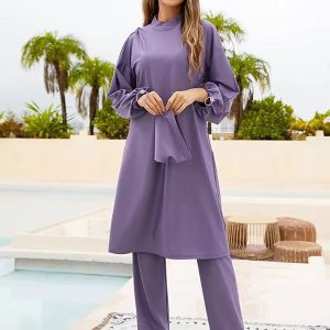 Ensemble de burkini large, style Jumeirah, élégant et pratique