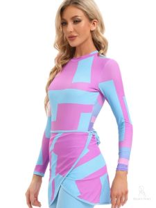 Maillot de bain 4 pièces pour une couverture élégante