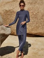 Burkini maillot de bain bleu Verdana pour femmes