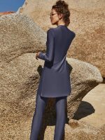 Burkini bleu adapté à toutes les morphologies