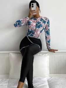 Ensemble de burkini Clara, combinaison stylée et pratique