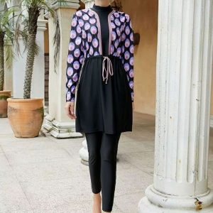 Burkini Alia 3 pièces pour plage, style moderne et confortable