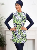 Ensemble de burkini Florina pour une protection optimale au bord de l'eau