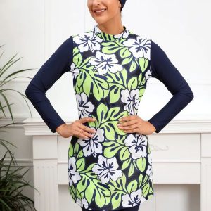Ensemble de burkini Florina pour une protection optimale au bord de l'eau