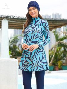 Burkini plage 3 pièces "Laguna" pour le confort à la plage