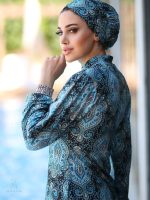 Burkini 4 pièces, protection solaire et liberté de mouvement