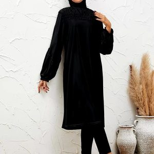 Burkini plage Houria pour une baignade confortable et élégante