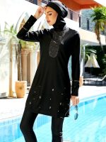 Burkini plage Manal pour une expérience de baignade confortable