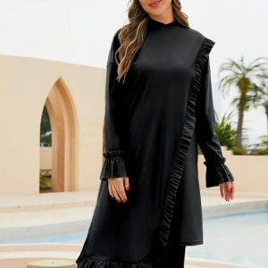 Burkini plage Rokaya pour une baignade confortable et stylée