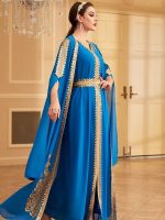 Mariage en caftan algérien, style Azur et doré