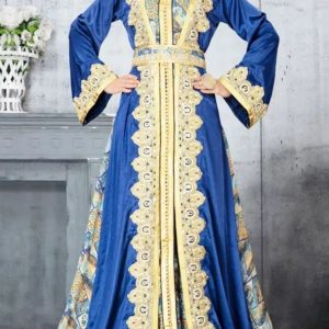 Caftan algérien "Majesté Royale" pour mariage