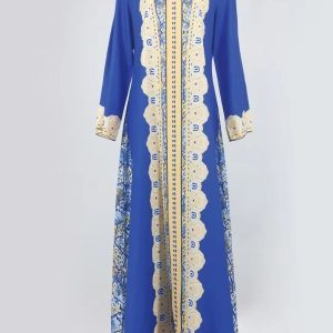 Caftan traditionnel algérien, élégance pour noces