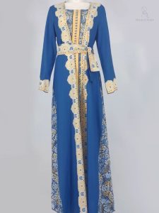 Robe de mariage algérienne, design raffiné
