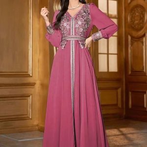 Caftan algérien mariage "Rose Andalou