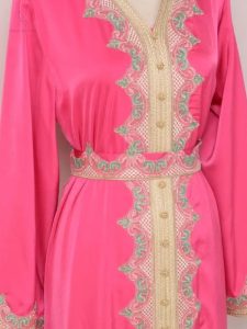 Caftan de mariage élégant, style algérien