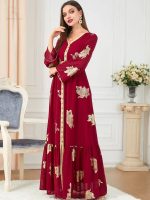 Robe traditionnelle algérienne Rubis d'Or