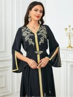 Caftan de luxe pour une allure sophistiquée