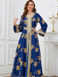 Caftan Azur élégant pour les mariages