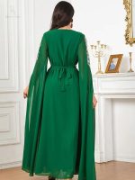 Élégant caftan mariage Émeraude pour une allure royale