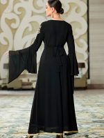 Caftan mariage noir, allure classique et intemporelle