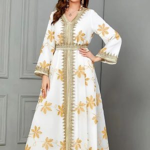 Caftan mariage Perle d'Or élégant et raffiné
