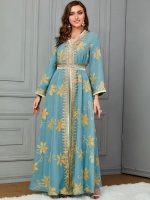 Caftan mariage Rêve d'Azur élégant et raffiné