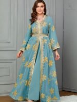 Caftan féminin pour un mariage sous le signe de l'élégance