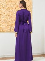Caftan mariage Violet Amira, parfait pour les cérémonies