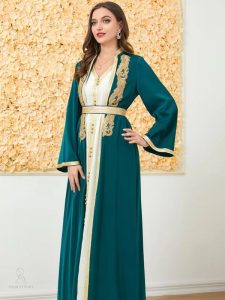 Caftan Zohra des Sables, style traditionnel pour mariage
