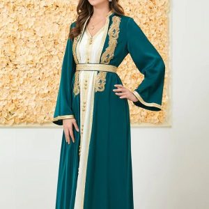 Caftan Zohra des Sables, style traditionnel pour mariage