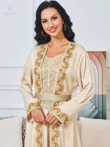 Caftan Douriya, style marocain authentique