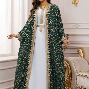 Caftan marocain Émeraude d’Essaouira